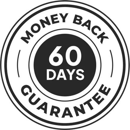 NerveCept 60 day money-back guarantee badge