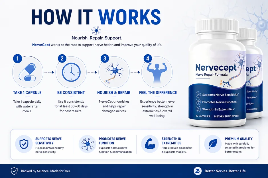 How to take NerveCept for nerve support